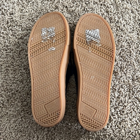 Tom’s Navy Blue Mules - Picture 3 of 4